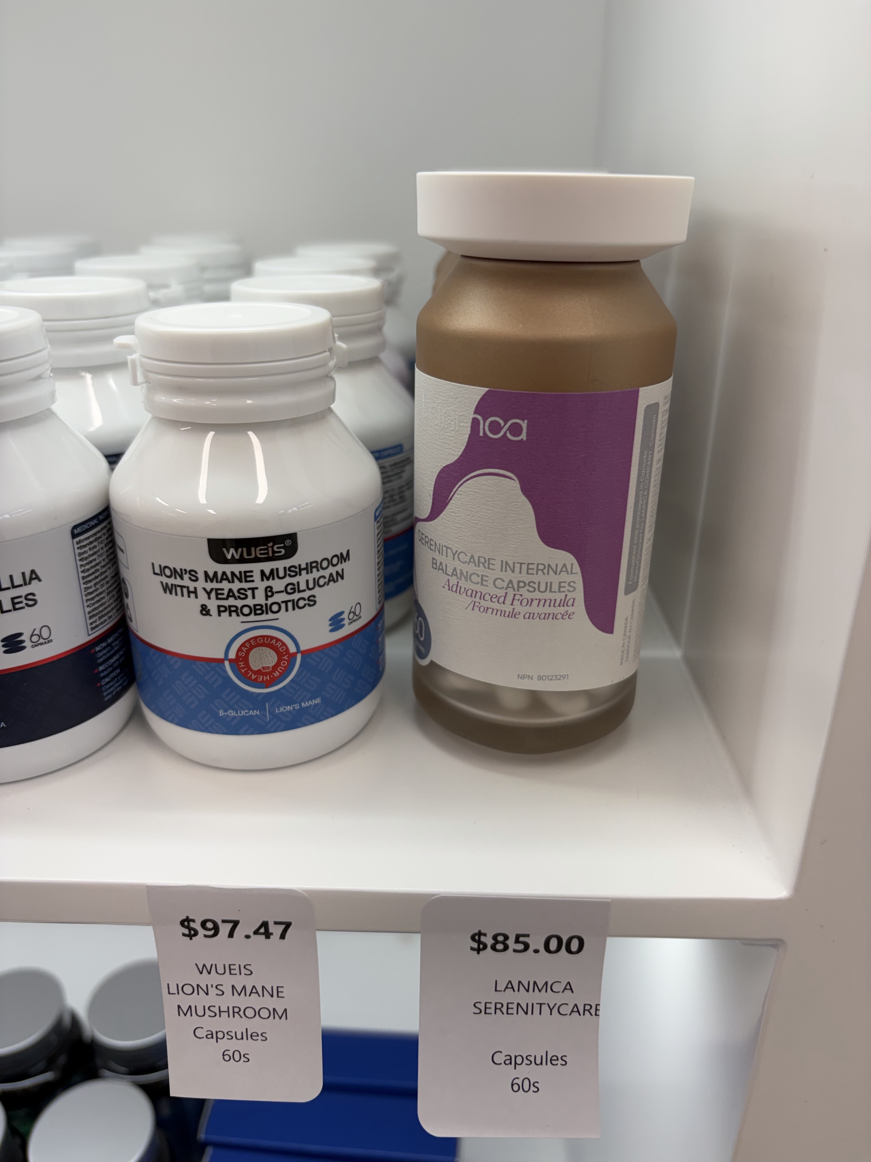 VIONYX HEALTH SUPPLEMENTS 店内环境与 LANMCA 产品陈列（2）